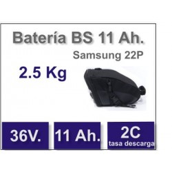 Set Batería BS 36v 11 Ah.