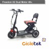 Scooter CicloTEK Freedom Dual 48 v