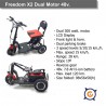 Scooter CicloTEK Freedom Dual 48 v
