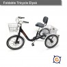 Triciclo Plegable CicloTEK Elysê